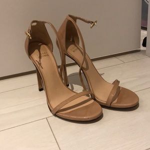 Size 8M stuart weitzman nudistsong nude heels